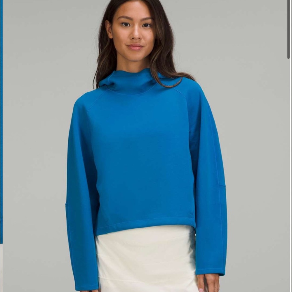 Lululemon AirWrap Modal Pullover Hoodie 4/Poolside - Picture 1 of 11